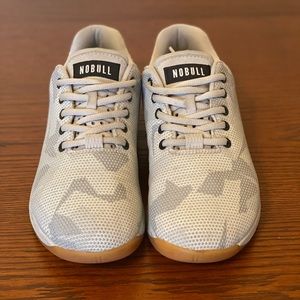 Nobull Project White Camo Trainers